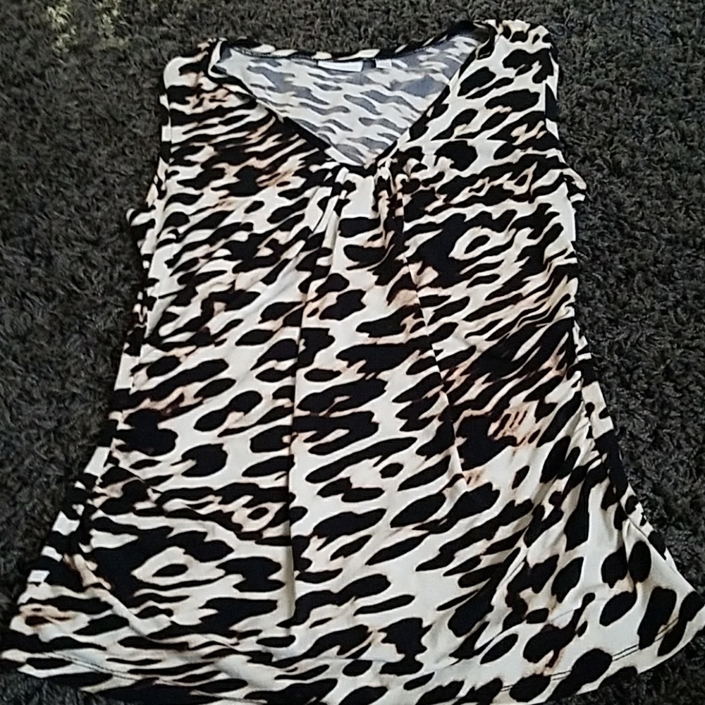 NY&C Animal Print Top
